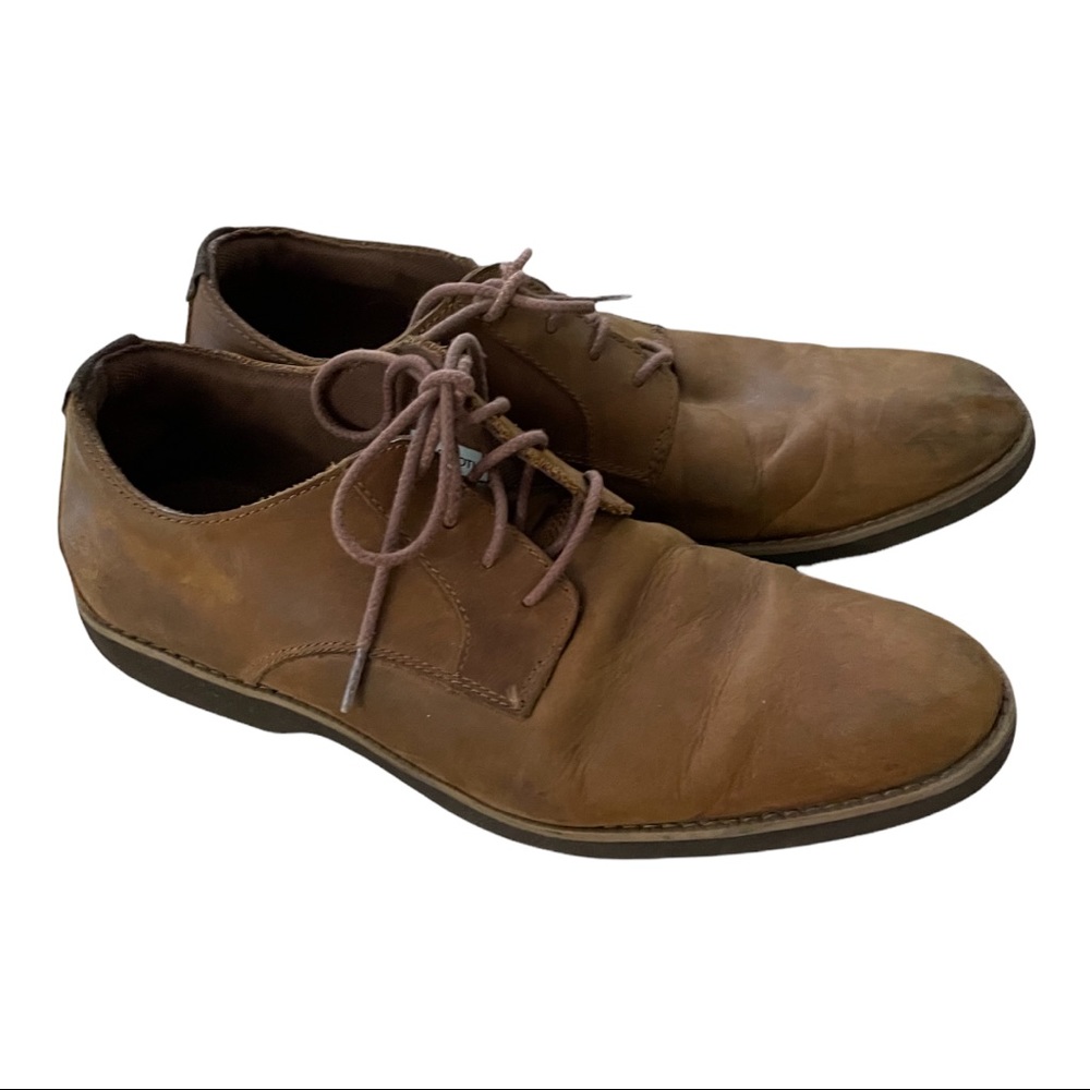 Brown Timberland shoes men size 11